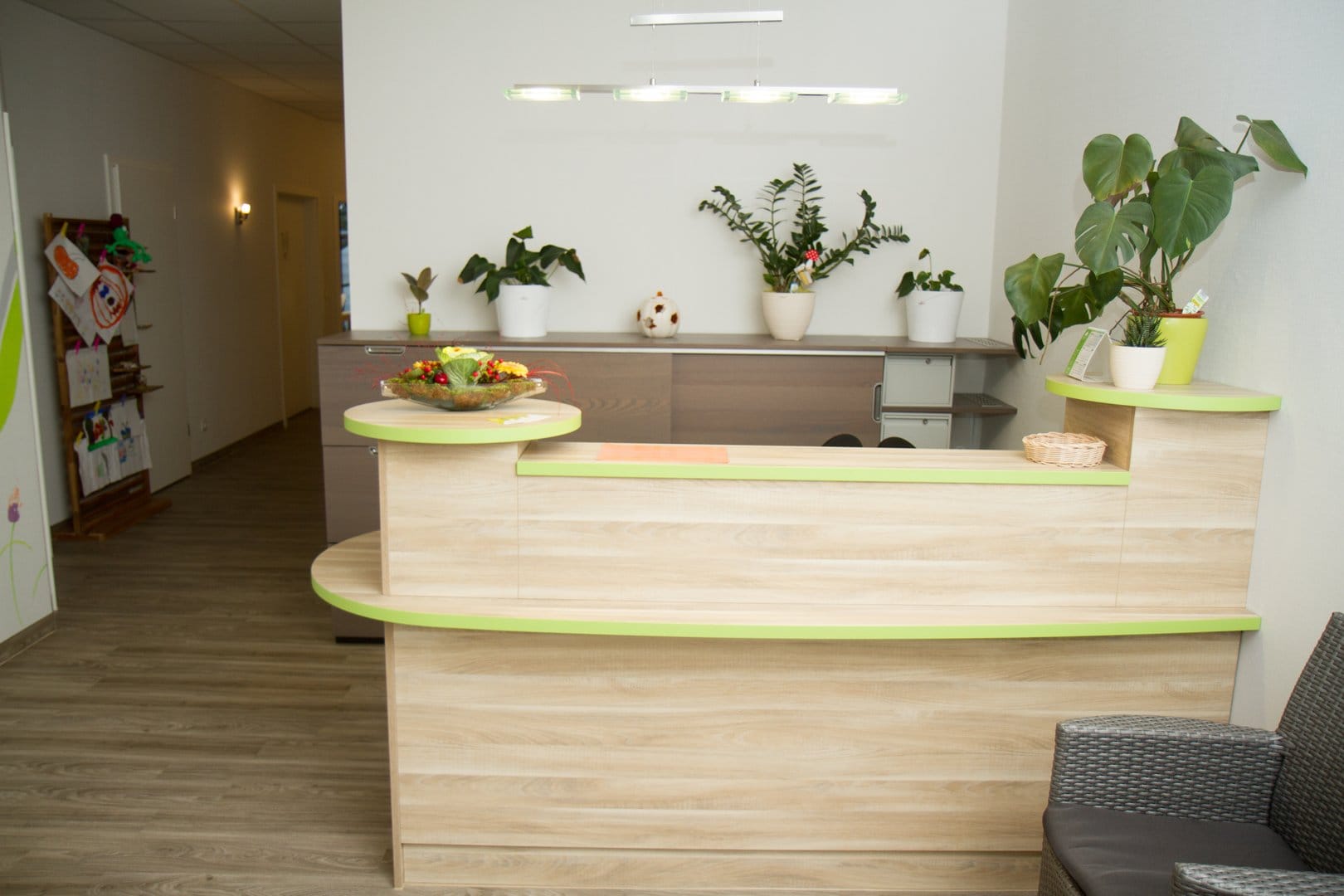 Empfang der Ergotherapie Christina Schubbe